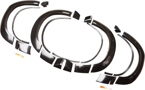 Vista 5 de NINTE Guardabarros de rueda para Dodge CHALLENGER Hellcat 2015 2016 2017 2018 2019 2020 2021 2022 2023 Productos Accesorios de Coche