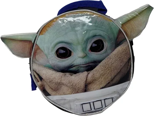 Vista 3 de Star WarsThe Child Baby Yoda 16 Backpack with Shaped Lunch Bag