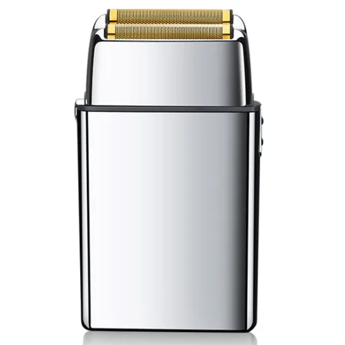 Vista 8 de Afeitadora para hombre, carcasa de metal inalámbrica, lavable, máquina de afeitar eléctrica para el cabello, máquina de afeitar eléctrica recargable