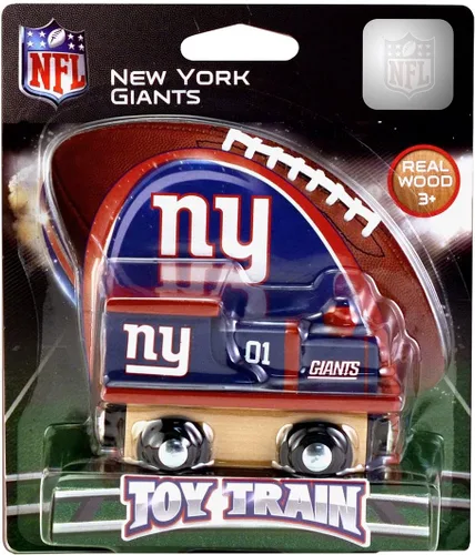 Vista 24 de MasterPieces NFL San Francisco 49ers - Tren de juguete de madera real, para mayores de 3 años, color negro