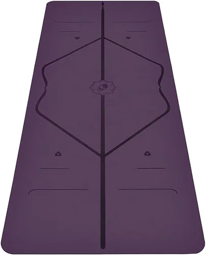 Vista 11 de Liforme Esterilla de yoga original – Bolsa de yoga gratuita incluida – Sistema de alineación patentado, agarre guerrero, antideslizante, ecológico