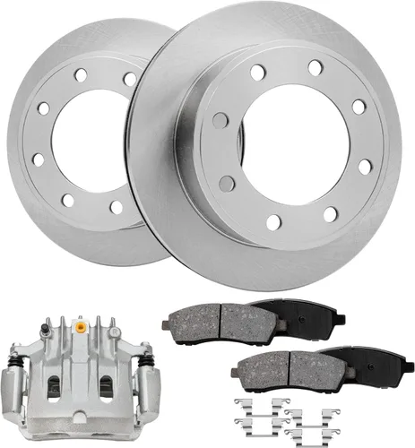 Vista 88 de Detroit Axle - Rotores de freno para Ford Mustang 2015 2016 2017 2018 2019 2020 2021 2022 2023 Rotores de freno de disco 2016 2017 2018 2019