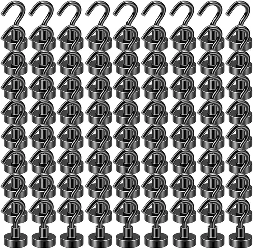 Vista 9 de DIYMAG - Ganchos magnéticos, 30 libras+ Imán fuerte 2026, ganchos esenciales para crucero, cabina, barco, resistentes, imanes fuertes