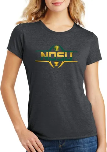 Vista 26 de CornBorn Camisetas del estado de Dakota del Norte para mujer Mezcla triple premium Elige tu diseño