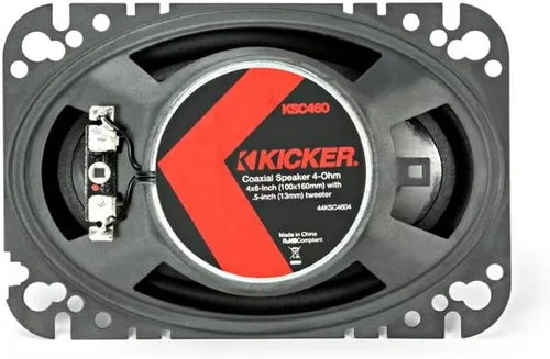 Vista 7 de Kicker Paquete de altavoces: dos pares de altavoces Kicker 4x6 pulgadas KS-Series 44KSC4604