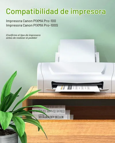 Vista 3 de NEXTPAGE CLI 42 Cartuchos de tinta compatibles con Canon CLI-42 CLI42 Uso con impresora Pro-100 Pro 100 inyección de tinta profesional PIXMA PRO-100