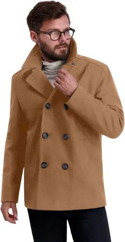 Vista 25 de Nautica Men's Wool Blend Peacoat – Double-Breasted Winter Coat, Regular, Big & Tall Sizes