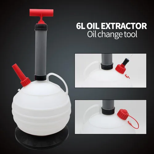Vista 2 de Extractor de aceite para barcos cambio de aceite, extractor de aceite al vacío 6L Oil Extractor Machine,Fluid Extractor Pump,Suitable For