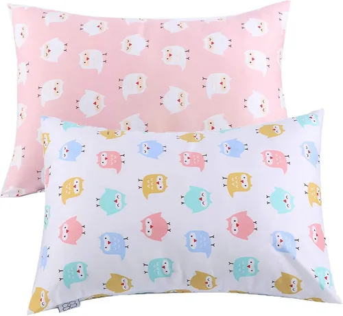 Vista 15 de UOMNY Fundas de almohada para niñas pequeñas 13X18 12x16 14x19 Funda de almohada para bebé con mariposa, paquete de 2, fundas de almohada pequeñas