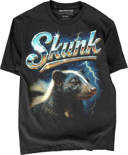 Vista 10 de Camiseta de Heavy Metal de los 80s con Animal en Negro - 100% Algodón - para Hombre y Mujer