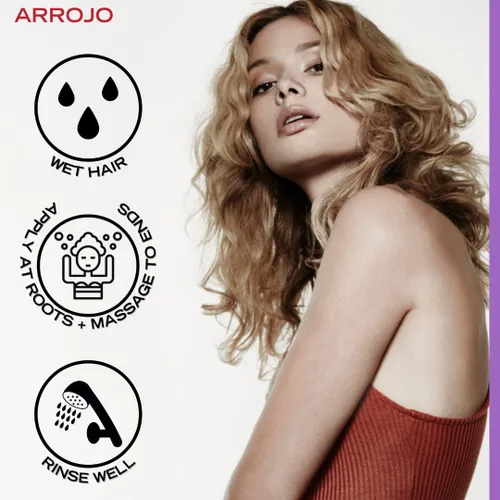 Vista 3 de ARROJO Curl Hydration - Champú para cabello rizado