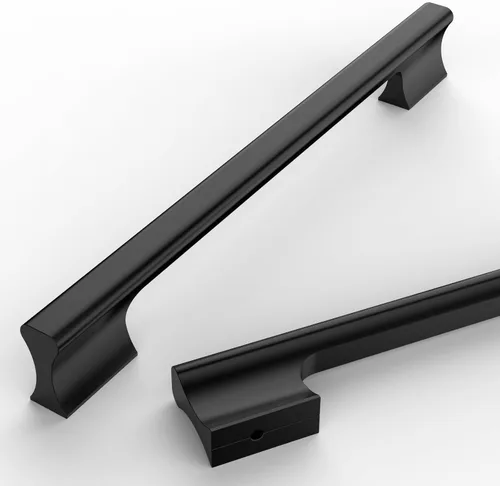 Vista 18 de Asidrama - Paquete de 10 manijas de gabinete de cocina color oro cepillado de 3 pulgadas (76mm), accesorios dorados para gabinetes de cocina