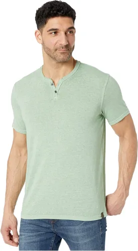 Vista 33 de Lucky Brand Venice Burnout - Camiseta de cuello con muesca y dos botones para hombre