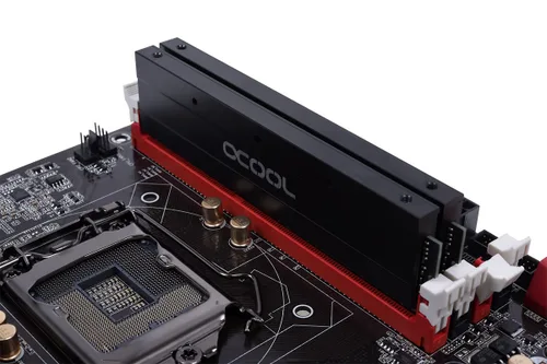 Vista 3 de Alphacool Módulo D-RAM para enfriador Alphacool D-RAM, paquete de 2