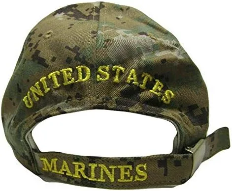 Vista 2 de EE. UU. Infantería de Marina de USMC Marines Capsombrerode camuflaje ACU Camo Cap Hat by RFCO