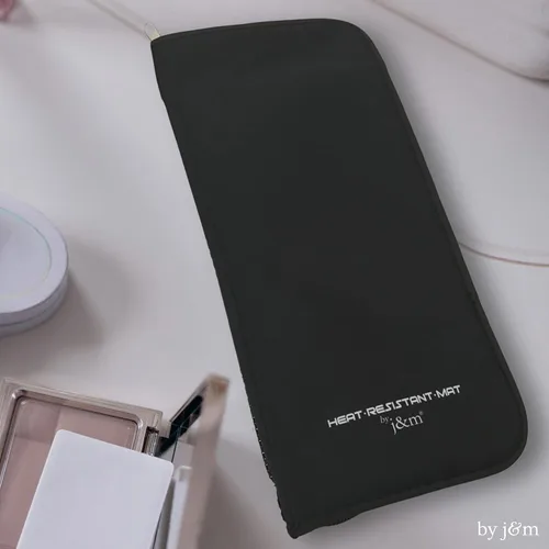 Vista 9 de j&m - Plancha de silicona para alisar el cabello, con alfombrilla a prueba de calor para rizar, varitas, planchas, se adapta a ghd, BaByliss
