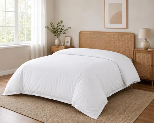 Vista 10 de SLEEP-NEST Funda de edredón individual de 68 x 90 pulgadas, 1 pieza, 100% algodón, suave y transpirable, ropa de cama individual, cierre