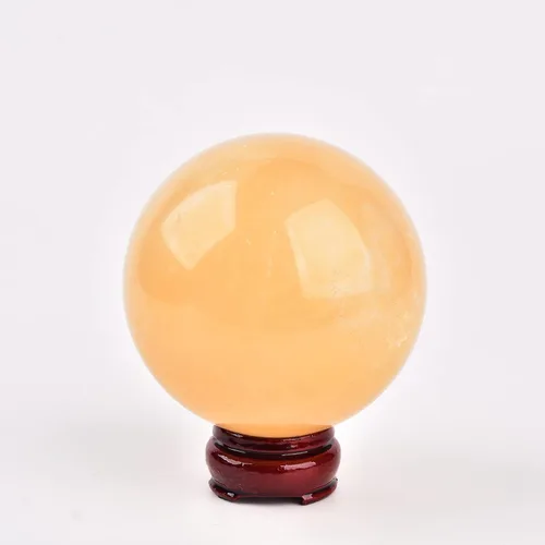 Vista 121 de JIC Gem Piedra Natural de Jaspe Africano Cristal de Curación Esfera Adivinación Bola de Piedra Preciosa, Feng Shui Reiki Aura Decoración