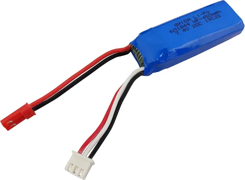 Vista 5 de sea jump Batería de litio de 7.4 V 450 mAh para wltoys K969 K979 K989 K999 P929 P939 284131 de alta velocidad con control remoto para coche