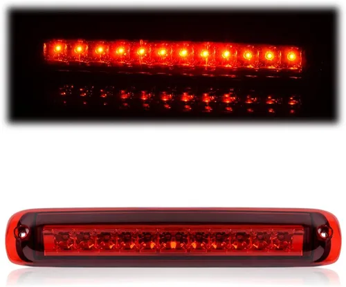 Vista 28 de GRAND ORANGE Tercera luz de freno LED de montaje alto 92-99 compatible con Chevy GMC Suburban/Yukon 94-05 compatible con Chevy Blazer S10 luz