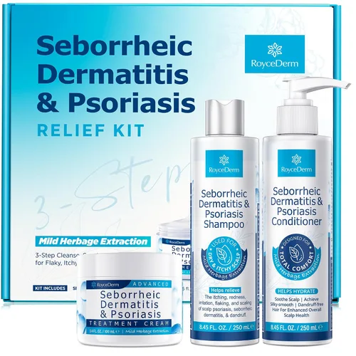 Vista 12 de Roycederm Champú para la psoriasis, champú para dermatitis seborreica, champú para foliculitis, champú para la caspa, tratamiento de la psoriasis