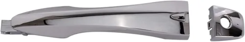 Vista 139 de TRQ Manija de puerta exterior delantera derecha cromada para el lado del pasajero compatible con Chrysler 300 Dodge Journey 2011-2020