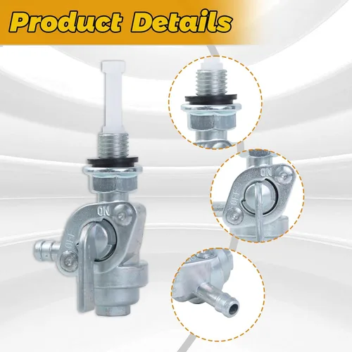 Vista 4 de WOTIAN llave de purga, interruptor de válvula de bomba de tanque de combustible para generador Champion Firman 5.5hp 6.5hp 7hp 8hp 9hp 11hp 13hp
