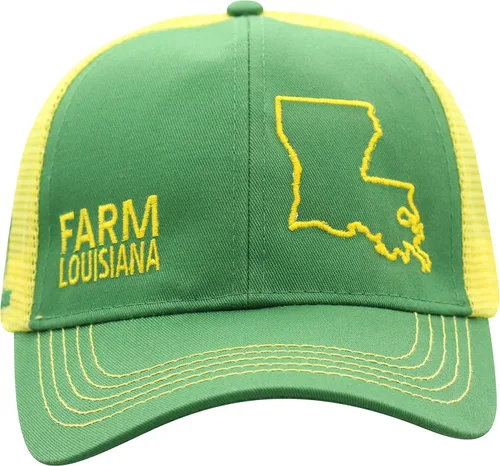 Vista 26 de John Deere Gorra de béisbol con logotipo y malla trasera con contraste, para hombre
