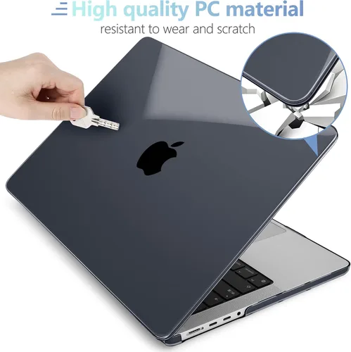 Vista 4 de MEEgoodo Funda para MacBook Pro de 14 pulgadas 2025 2024 2023 2021 (M5/M4/M3/M2/M1), funda compatible con los modelos