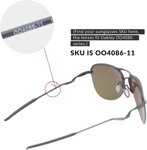 Vista 6 de Walleva - Lentes de repuesto para gafas de sol Oakley Tailpin Varias opciones disponibles
