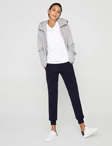 Vista 4 de AJISAI Pantalones deportivos para mujer, con cordón y bolsillos, para correr y descansar
