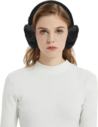 Vista 4 de Aurya Orejeras clásicas unisex para invierno y exteriores para mujer