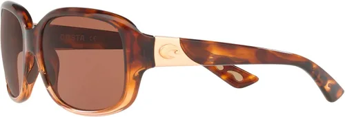 Vista 3 de Costa Del Mar Women's Gannet Rectangular Sunglasses