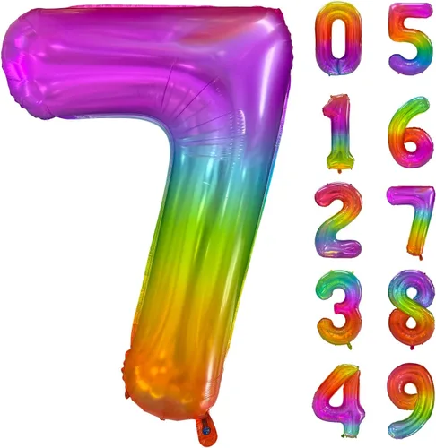 Vista 14 de Globos gigantes de helio de aluminio de 40 pulgadas, color negro, globos digitales grandes del número 0 para decoración de fiesta de cumpleaños