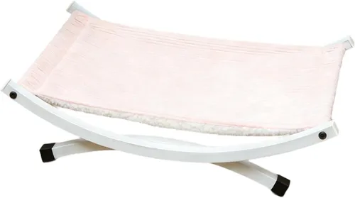 Vista 8 de Cama elevada para interiores y exteriores, hamaca elevada para mascotas, moderna y elegante cama elevada para gatos, tumbona para cachorros para uso