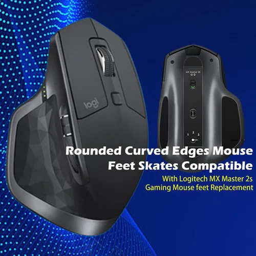 Vista 7 de Logitech MX Master 2S Gaming Mouse Feet Mouse Skatez Mouseskates Reemplazo (MX Master 2S)