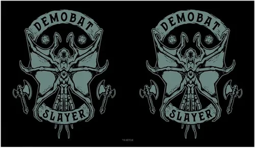 Vista 4 de Netflix Stranger Things Demobat Slayer - Botella de acero inoxidable de 17 onzas, multicolor