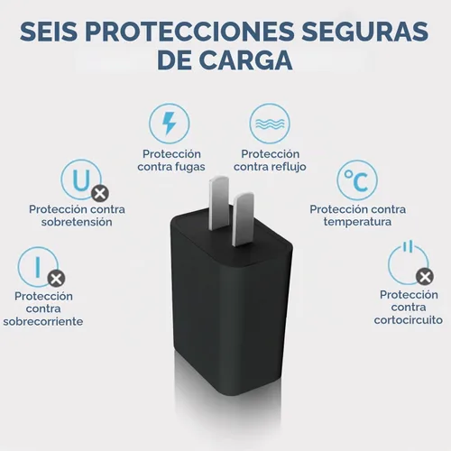 Vista 2 de MEHIDFY Cargador de Pared USB, Adaptador de Corriente 5V 2A, Bloque Cargador USB de Carga Rápida, Bloque de Carga de Enchufe Rápido, Enchufe