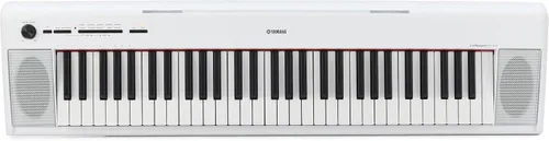 Vista 4 de Teclado portátil Yamaha NP12, ligero, negro, Negro