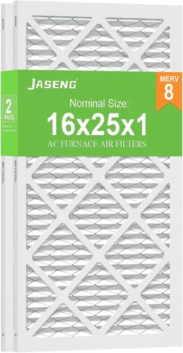 Vista 17 de Paquete de 4 filtros de aire para horno de 10 x 10 x 1, filtrado MERV 8 MPR 600 y FPR 5, reemplazo del filtro de aire HVAC