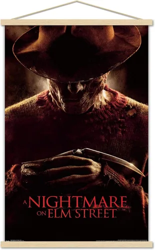 Vista 18 de Trends International A Nightmare on Elm Street - 2010 Wall Poster, 22.4L x 14.7W, Barnwood Framed Version