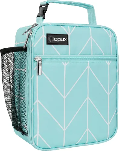 Vista 14 de opux - Lonchera aislada para niños y adultos, bolsa de almuerzo a prueba de fugas para niños, niñas, hombres y mujeres, lonchera reutilizable y Negro