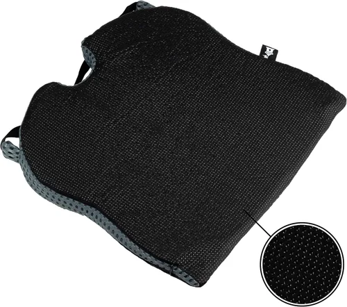 Vista 5 de Castle Knight - Cojín de asiento de espuma viscoelástica para aliviar el coxis y el dolor de espalda, almohada de asiento con corte de coxis