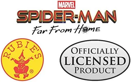 Vista 4 de Boys Spider-Man Far From Home Black Stealth Spidey Suit Deluxe Costume