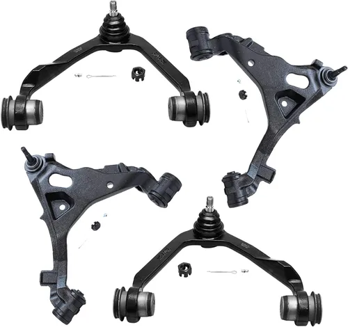 Vista 210 de Detroit Axle - Ejes de eje CV delantero izquierdo y derecho + Reemplazo de juntas esféricas de brazos de control inferiores delanteros para Ford