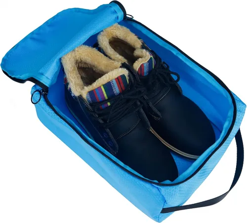 Vista 6 de Gloppie Bolsas de zapatos para zapatos de viaje, bolsa de almacenamiento portátil para zapatos, organizador de zapatos, cubos de embalaje