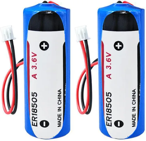 Vista 10 de WEIMAA - Paquete de 10 baterías de litio ER18505 de 3.6 V 4000 mAh tamaño A batería de litio primaria con conector 2.0 10 Pack