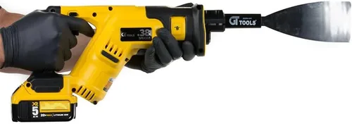Vista 3 de GT Tools Glass Technology - GT-38 Herramienta especial de corte de vidrio automático - 20 voltios Herramienta de extracción de parabrisas de grado