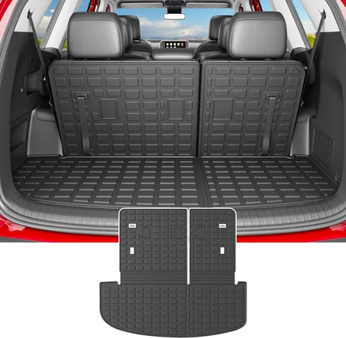 Vista 28 de Alfombrilla de carga powoq compatible con maletero Toyota 4Runner 2010-2024 Reemplazo de alfombrilla de maletero para Toyota 4Runner 2010-2024