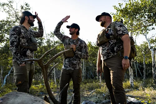 Vista 8 de First Lite Mens Obsidian Merino Wool Pant - Versatile Camo Hunting Pants